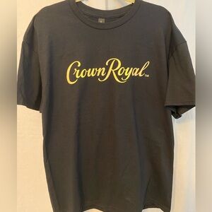 Crown Royal Gildan Heavy Cotton Black T-Shirt